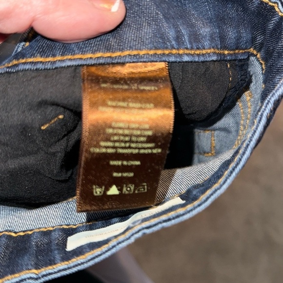 Kut From the Kloth Bardot Boyfriend Skinny Dark Blue Jeans. B2 - Picture 6 of 8